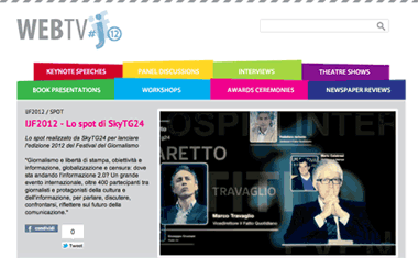 Festival Internazionale del Giornalismo - webtv
